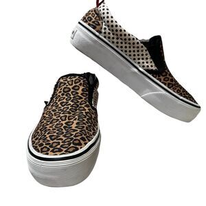 Punkrose Animal Print Loafers, size 7.5